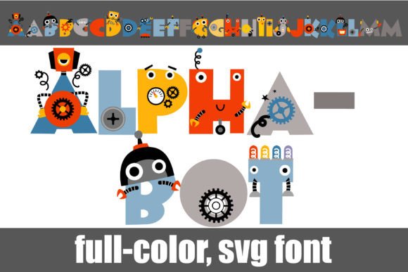 Alpha-bot: A Bold Font for Web Design