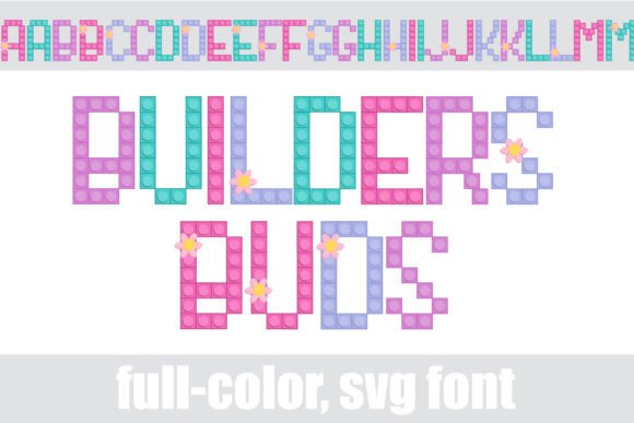 Builders Buds: A Color Font for Creative Web Design
