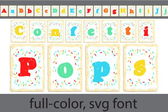 Confetti Pops Font for Web Design