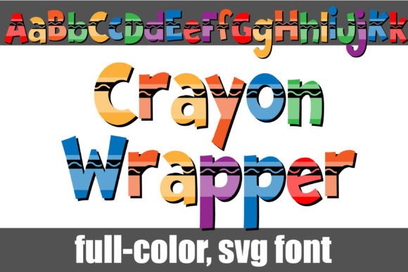 Crayon Wrapper Font Review