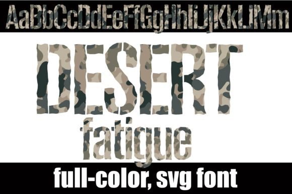 Desert Fatigue Font Review