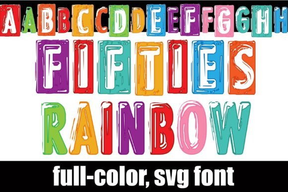 Fifties Rainbow Font Review