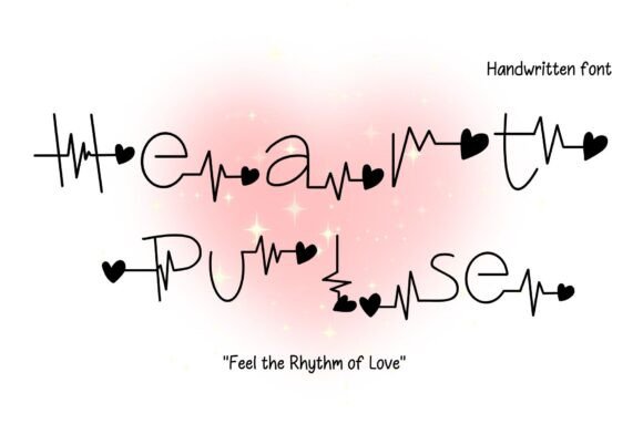 Heartpulse: A Script Font with Heartfelt Charisma
