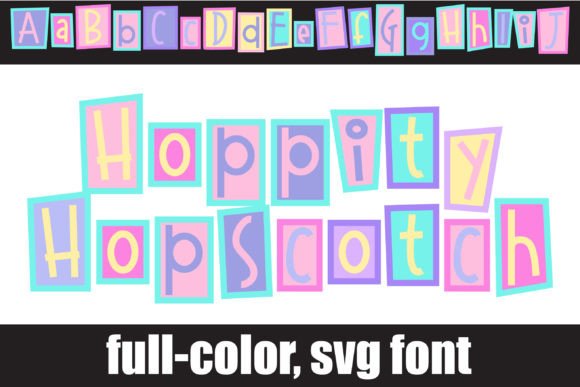 Hoppity Hopscotch Font for Business Branding