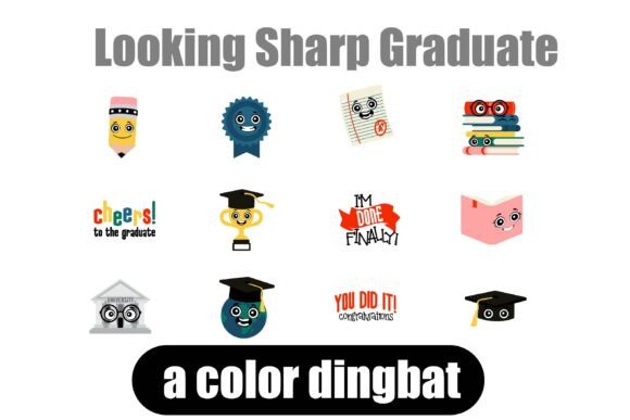 Looking Sharp Graduate Font