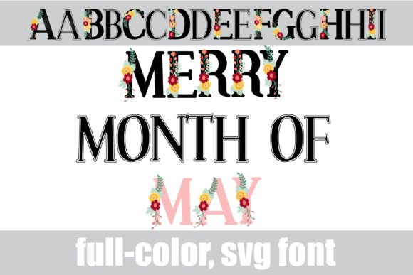 Merry Month of May Font Review