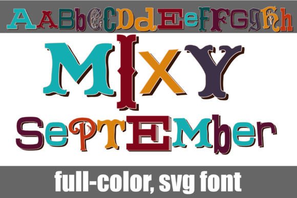 Mixy September: A Font for Autumn Branding