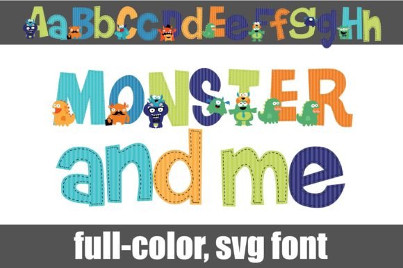 Monster and Me Font Review