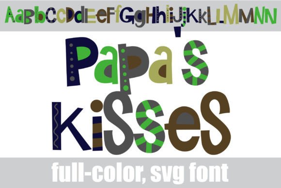 Papa’s Kisses Font for Impactful Design