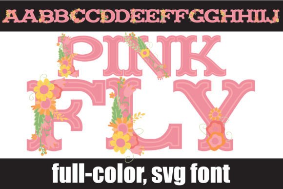 Pinkfly: A Color Font for Web Design