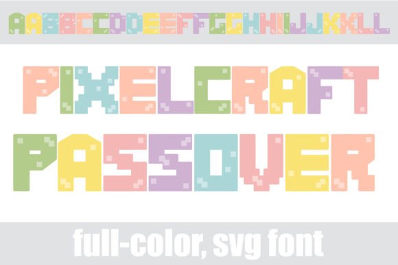Pixelcraft Passover Font