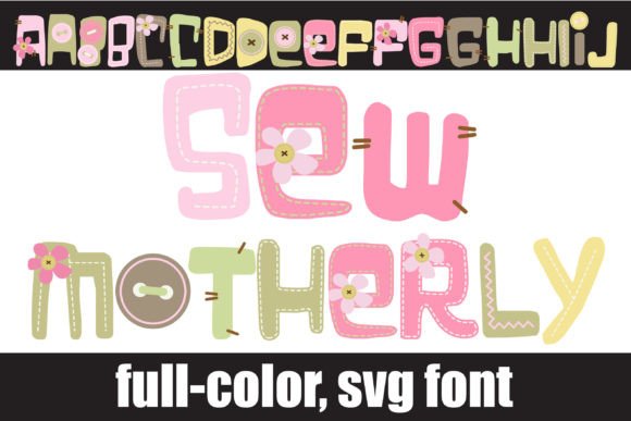 Sew Motherly: A Whimsical Font for Web Design