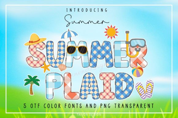 Summer Plaid Font Review