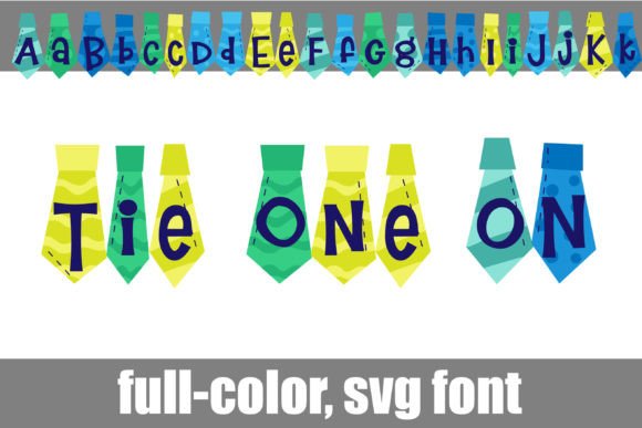 Tie One on Font: Bold and Stylish